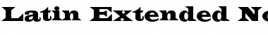 Download Latin-Extended Normal Font Title Preview