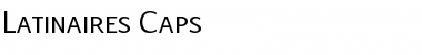 Download Latinaires Caps Font Title Preview