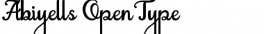 Download abiyells Regular Font Title Preview