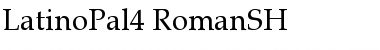 Download LatinoPal4 RomanSH Font Title Preview