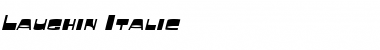 Download Laughin Italic Font Title Preview
