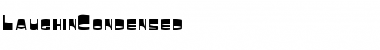 Download LaughinCondensed Regular Font Title Preview