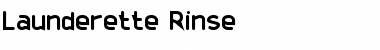Download Launderette Regular Font Title Preview