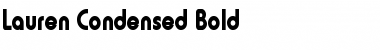 Download Lauren-Condensed Bold Font Title Preview