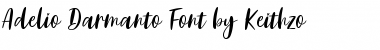 Download Adelio Darmanto Regular Font Title Preview