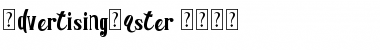 Download Advertising Master LIGHT versio Regular Font Title Preview