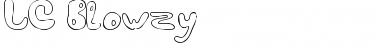 Download LC Blowzy Regular Font Title Preview