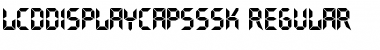 Download LCDDisplayCapsSSK Regular Font Title Preview