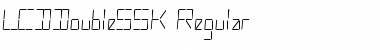 Download LCDDoubleSSK Regular Font Title Preview