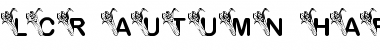 Download LCR Autumn Harvest Regular Font Title Preview