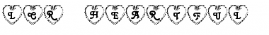 Download LCR Heartful Rose Regular Font Title Preview