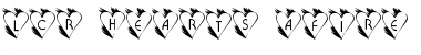 Download LCR Hearts Afire Regular Font Title Preview