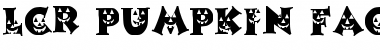 Download LCR Pumpkin Face Regular Font Title Preview