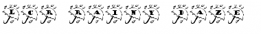 Download LCR Rainy Daze Regular Font Title Preview