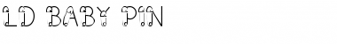 Download LD Baby Pin Regular Font Title Preview