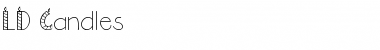Download LD Candles Regular Font Title Preview
