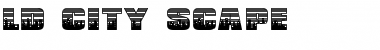 Download LD City Scape Regular Font Title Preview