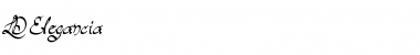 Download LD Elegancia Regular Font Title Preview