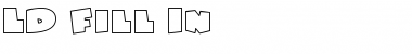 Download LD Fill In Regular Font Title Preview