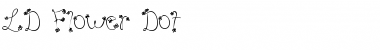 Download LD Flower Dot Regular Font Title Preview