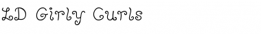 Download LD Girly Curls Regular Font Title Preview