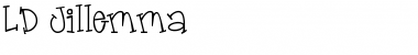 Download LD Jillemma Regular Font Title Preview