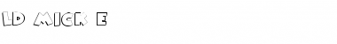 Download LD Mick E. Regular Font Title Preview