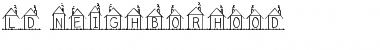 Download LD Neighborhood Regular Font Title Preview