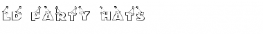 Download LD Party Hats Regular Font Title Preview