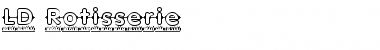 Download LD Rotisserie Regular Font Title Preview