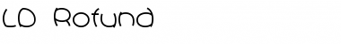 Download LD Rotund Regular Font Title Preview