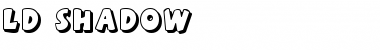 Download LD Shadow Regular Font Title Preview