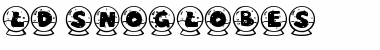 Download LD SnoGlobes Regular Font Title Preview