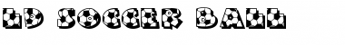 Download LD Soccer Ball Regular Font Title Preview