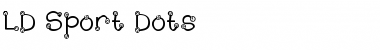 Download LD Sport Dots Regular Font Title Preview