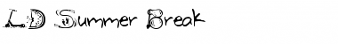 Download LD Summer Break Regular Font Title Preview