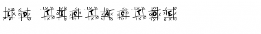 Download LD TicTacToe Regular Font Title Preview