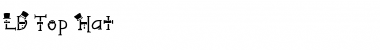 Download LD Top Hat Regular Font Title Preview