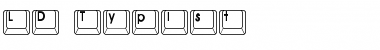 Download LD Typist Regular Font Title Preview