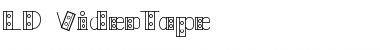 Download LD VideoTape Regular Font Title Preview