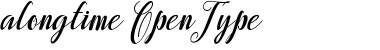 Download Alongtime Regular Font Title Preview