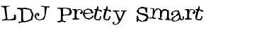 Download LDJ Pretty Smart Regular Font Title Preview