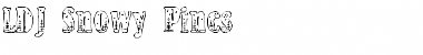 Download LDJ Snowy Pines Regular Font Title Preview