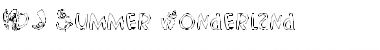 Download LDJ Summer Wonderland Regular Font Title Preview
