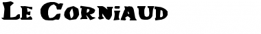 Download Le Corniaud Regular Font Title Preview