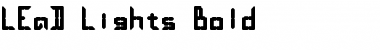 Download LEaD Lights Bold Regular Font Title Preview