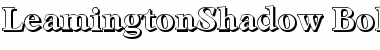 Download LeamingtonShadow Bold Font Title Preview