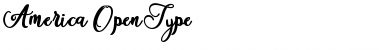 Download America Regular Font Title Preview