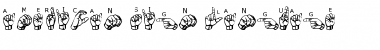 Download American Sign Language Regular Font Title Preview