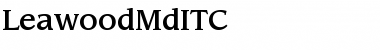 Download LeawoodMdITC Medium Font Title Preview